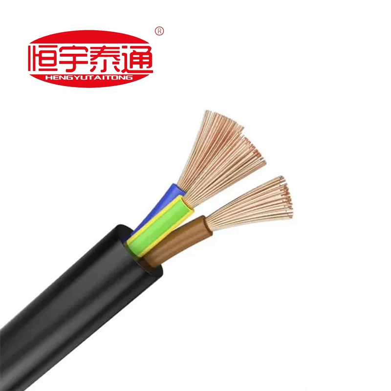 Met rubber omhulde kabels voor gebruik in liften