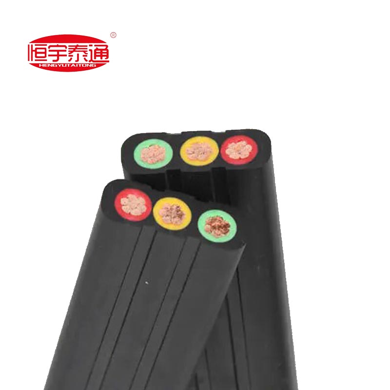 Speciale rubberen omhulde platte kabel